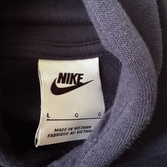 2/$24 🌻 Nike Men's University of Virginia Hoodie Sweatshirt Navy w Orange Sz L - Picture 6 of 6